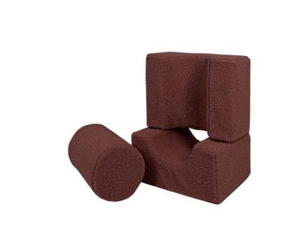 MeowBaby® Bearly Vormenset met 3 Elementen - Bruin-mercibeaucoupp.eu