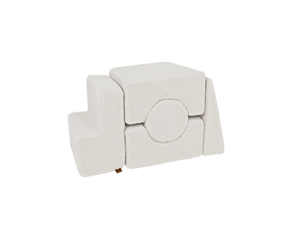 MeowBaby® berenvormset met 5 elementen - ecru-mercibeaucoupp.eu