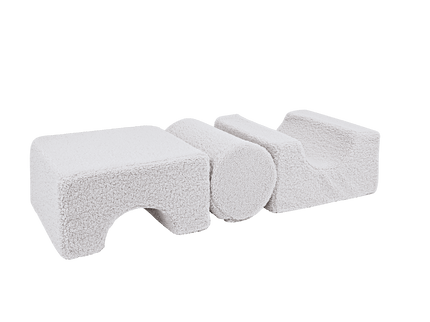 MeowBaby® Bearly Vormenset met 3 Elementen - Wit-mercibeaucoupp.eu