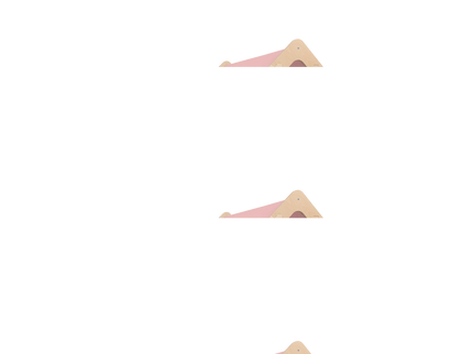 MeowBaby® Natuurlijk Houten Huis voor Kinderen - Roze Dak-mercibeaucoupp.eu