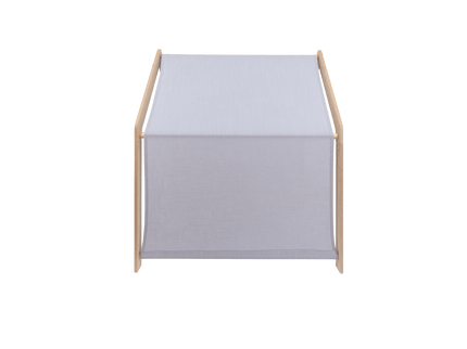 MeowBaby® Natuurlijk Houten Huis voor Kinderen - Blauw Dak-mercibeaucoupp.eu