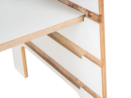 MeowBaby® Multiplex Keukenhulp Scandi - Wit-mercibeaucoupp.eu