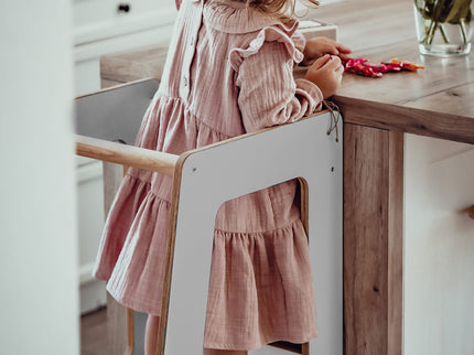 MeowBaby® Multiplex Keukenhulp Scandi - Grijs-mercibeaucoupp.eu