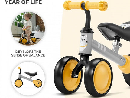 Loopfiets CUTIE - Geel-mercibeaucoupp.eu