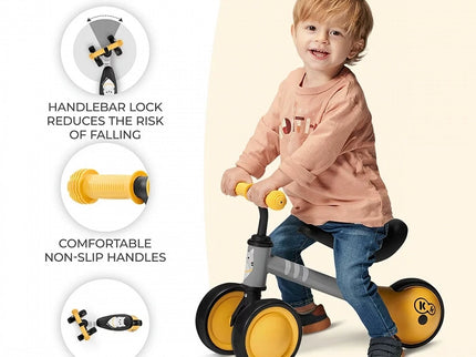 Loopfiets CUTIE - Geel-mercibeaucoupp.eu