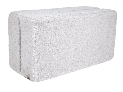 MeowBaby® Bearly Cube Slaapbank - Wit-mercibeaucoupp.eu