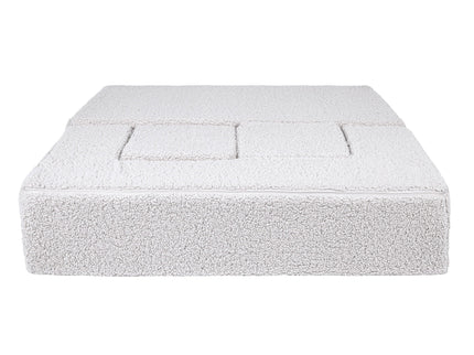 MeowBaby® Bearly Cube Slaapbank - Wit-mercibeaucoupp.eu