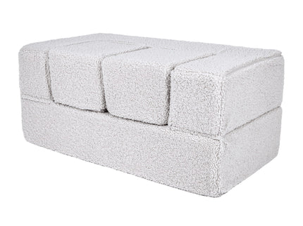 MeowBaby® Bearly Cube Slaapbank - Wit-mercibeaucoupp.eu
