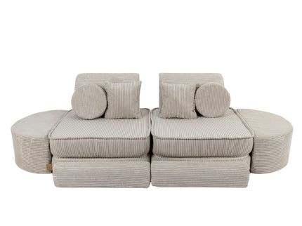 Modulaire kinderbank medium - Esthetisch Ecru Plus-mercibeaucoupp.eu
