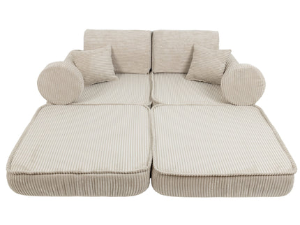 Modulaire kinderbank medium - esthetisch ecru-mercibeaucoupp.eu