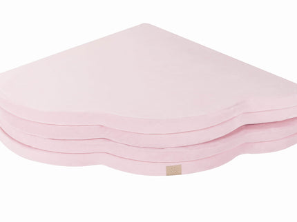 Speeltapijt voor kinderen - Wolkvormig roze fluweel-mercibeaucoupp.eu