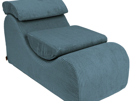 Wave Ligstoel - Esthetisch Turquoise-mercibeaucoupp.eu