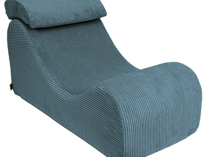 Wave Ligstoel - Esthetisch Turquoise-mercibeaucoupp.eu