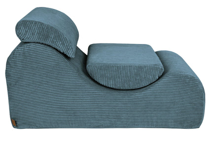Wave Ligstoel - Esthetisch Turquoise-mercibeaucoupp.eu