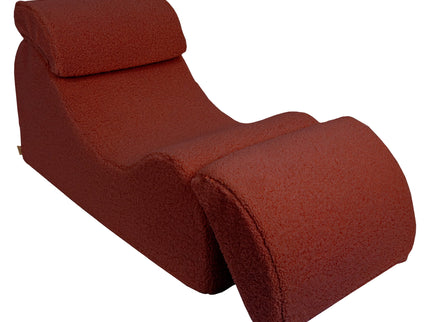 Wave Ligstoel - Bruin-Beerlijk-mercibeaucoupp.eu