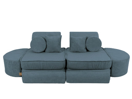 Modulaire kinderbank medium - Esthetisch Turkoois Plus-mercibeaucoupp.eu