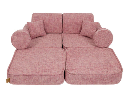 Modulaire kinderbank medium - Tangle Bubblegum Pink-mercibeaucoupp.eu