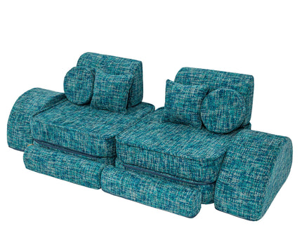 Modulaire kinderbank medium - Tangle Lagoon Blue Plus-mercibeaucoupp.eu
