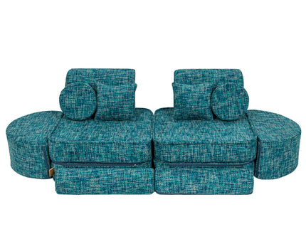 Modulaire kinderbank medium - Tangle Lagoon Blue Plus-mercibeaucoupp.eu