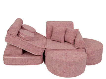 Modulaire kinderbank medium - Tangle Bubblegum Pink Plus-mercibeaucoupp.eu