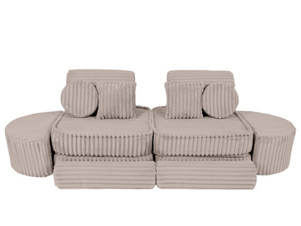 Modulaire kinderbank medium - Churros Beige Plus-mercibeaucoupp.eu