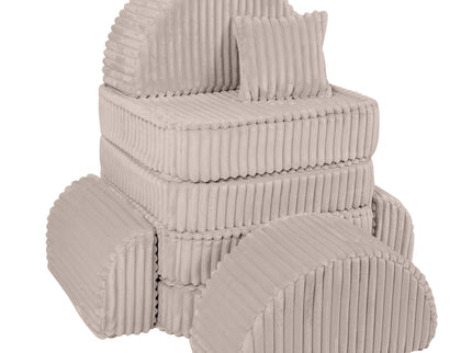 Modulaire kinderbank medium - Churros Beige Plus-mercibeaucoupp.eu