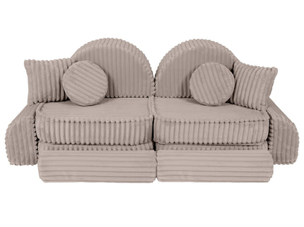 Modulaire kinderbank medium - Churros Beige Plus-mercibeaucoupp.eu
