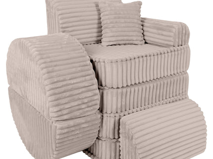 Modulaire kinderbank medium - Churros Beige Plus-mercibeaucoupp.eu