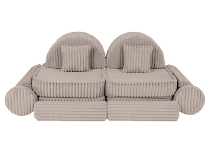 Modulaire kinderbank medium - Churros Beige Plus-mercibeaucoupp.eu