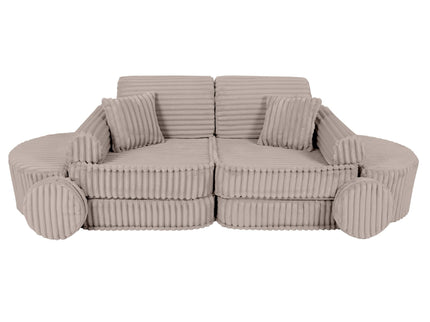 Modulaire kinderbank medium - Churros Beige Plus-mercibeaucoupp.eu