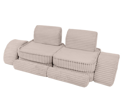 Modulaire kinderbank medium - Churros Beige Plus-mercibeaucoupp.eu