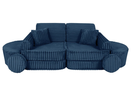 Modulaire kinderbank medium - Churros Blauw Plus-mercibeaucoupp.eu