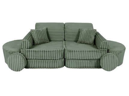Modulaire kinderbank medium - Churros saliegroen plus-mercibeaucoupp.eu