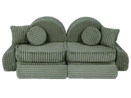 Modulaire kinderbank medium - Churros saliegroen plus-mercibeaucoupp.eu