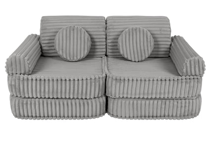 Modulaire kinderbank medium - Churros Moon Grey-mercibeaucoupp.eu