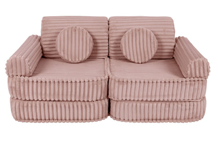 Modulaire kinderbank medium - Churros Roze-mercibeaucoupp.eu