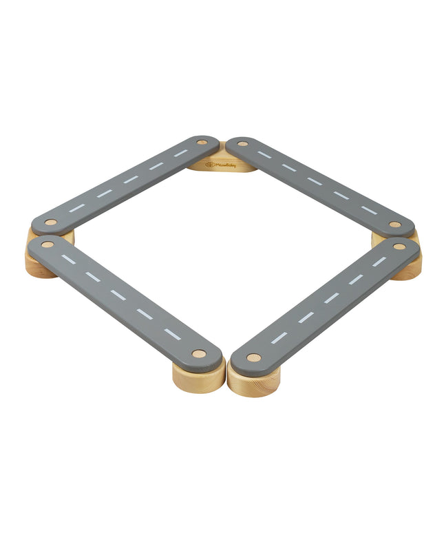 Houten evenwichtsbalk - 4 elementen-mercibeaucoupp.eu