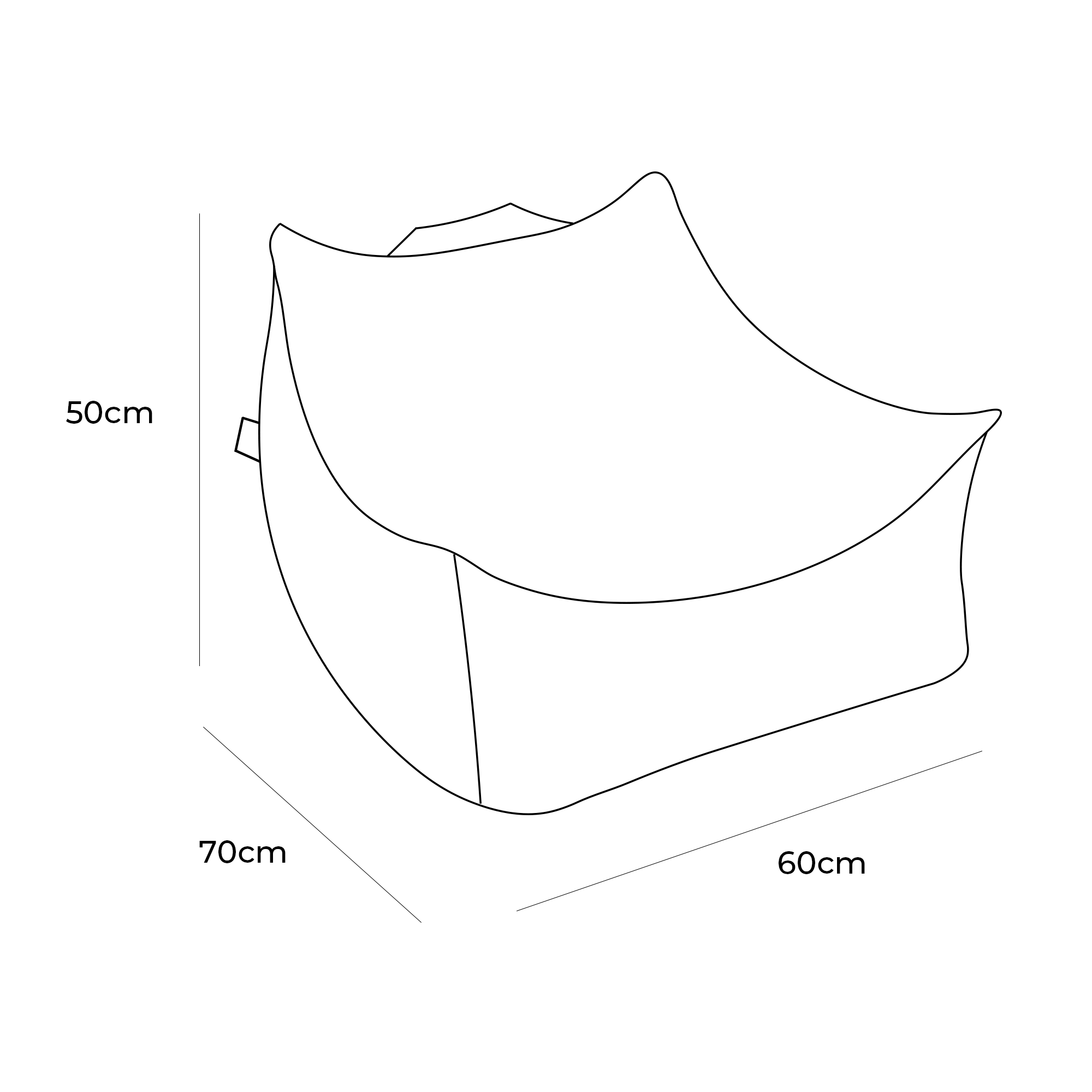 MeowBaby® Bearly Sako Tas Grijs-mercibeaucoupp.eu