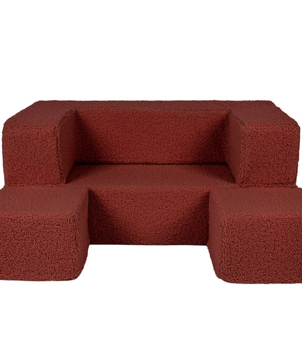 MeowBaby® Bearly Cube Sofa - Bruin-mercibeaucoupp.eu
