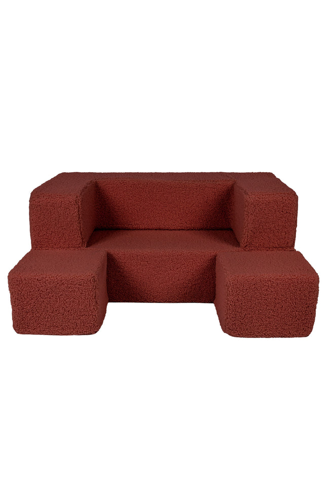 MeowBaby® Bearly Cube Sofa - Bruin-mercibeaucoupp.eu