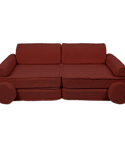Grote Modulaire Sofa voor Kinderen - Premium Bearly, Bruin-mercibeaucoupp.eu