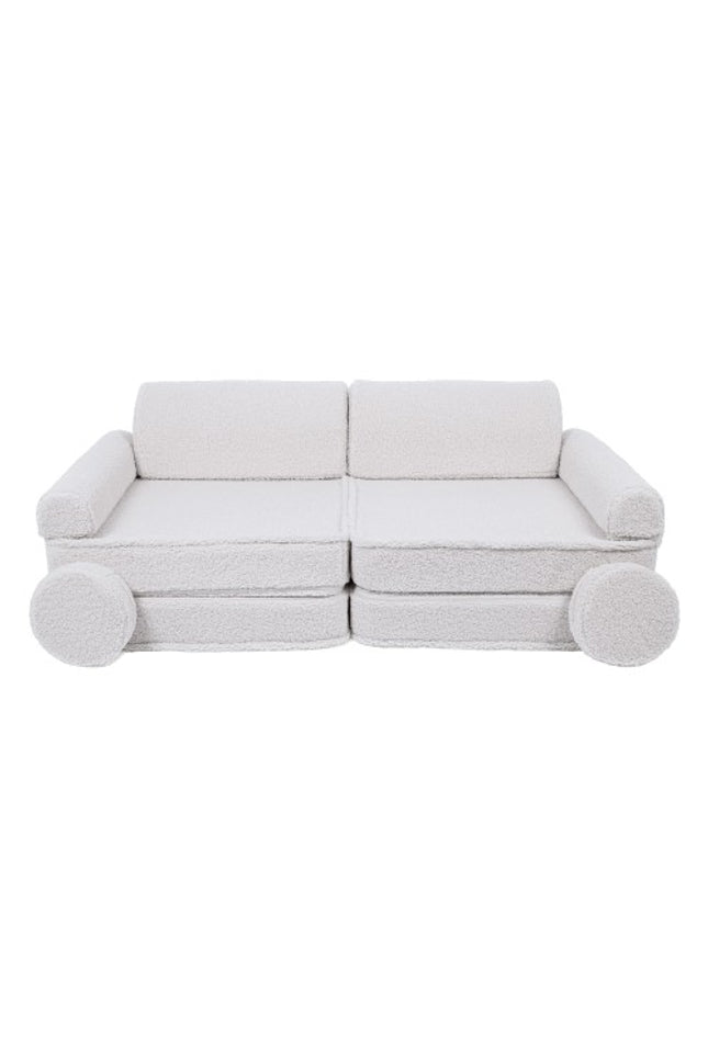 Grote Modulaire Sofa voor Kinderen - Premium Bearly Wit-mercibeaucoupp.eu