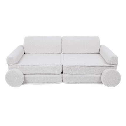 Grote Modulaire Sofa voor Kinderen - Premium Bearly Wit-mercibeaucoupp.eu