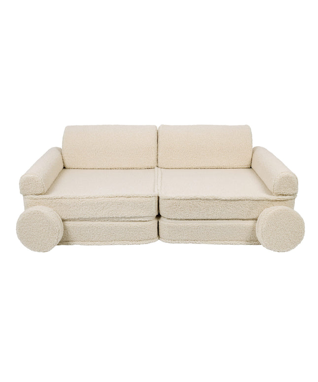 Grote modulaire sofa voor kinderen - Premium Bearly, Crème-mercibeaucoupp.eu