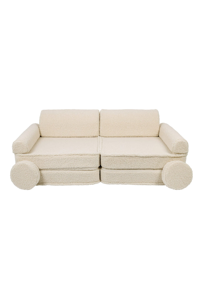 Grote modulaire sofa voor kinderen - Premium Bearly, Crème-mercibeaucoupp.eu