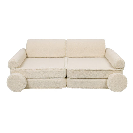 Grote modulaire sofa voor kinderen - Premium Bearly, Crème-mercibeaucoupp.eu