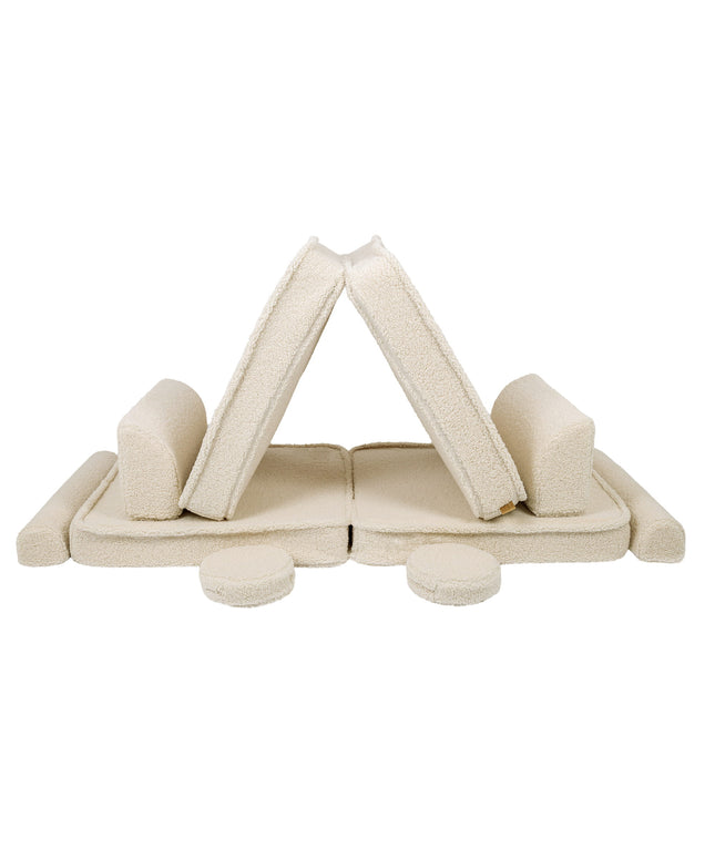 Grote modulaire sofa voor kinderen - Premium Bearly, Crème-mercibeaucoupp.eu