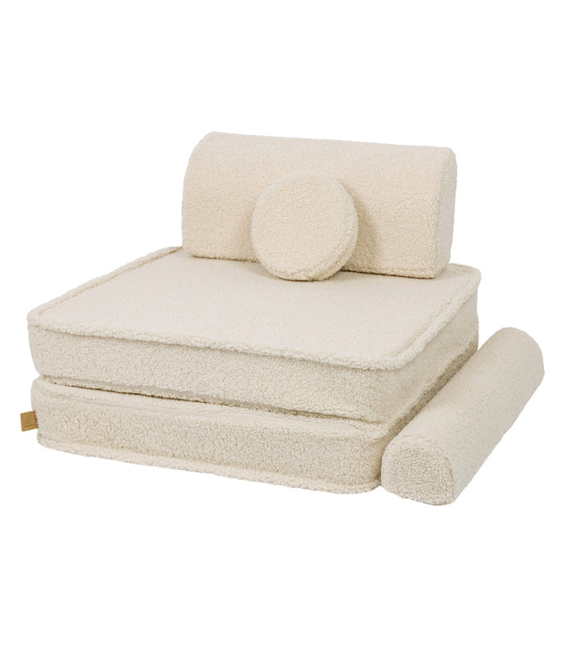 Large Modular Sofa for Kids - Premium Bearly, Cream