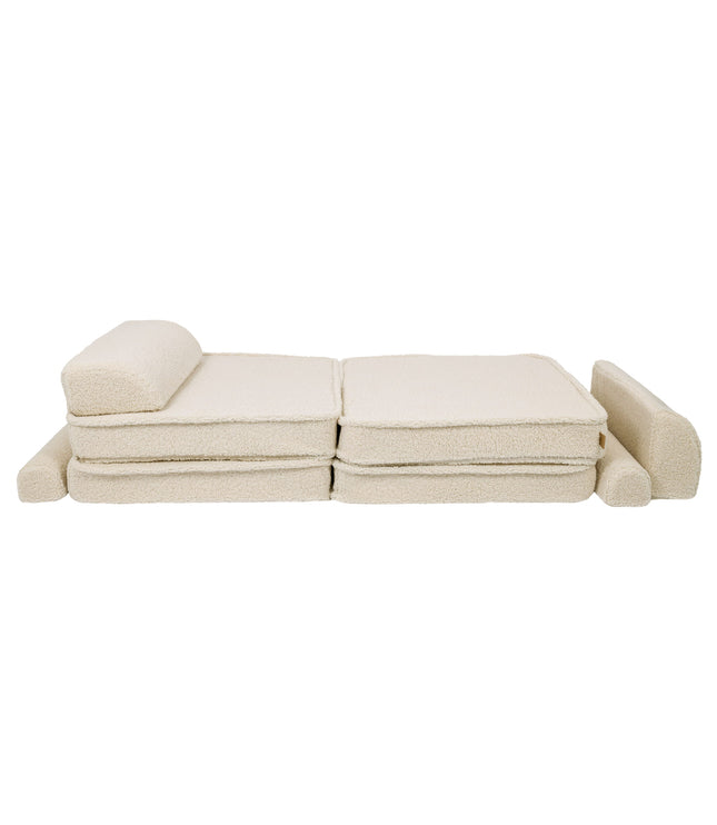 Large Modular Sofa for Kids - Premium Bearly, Cream