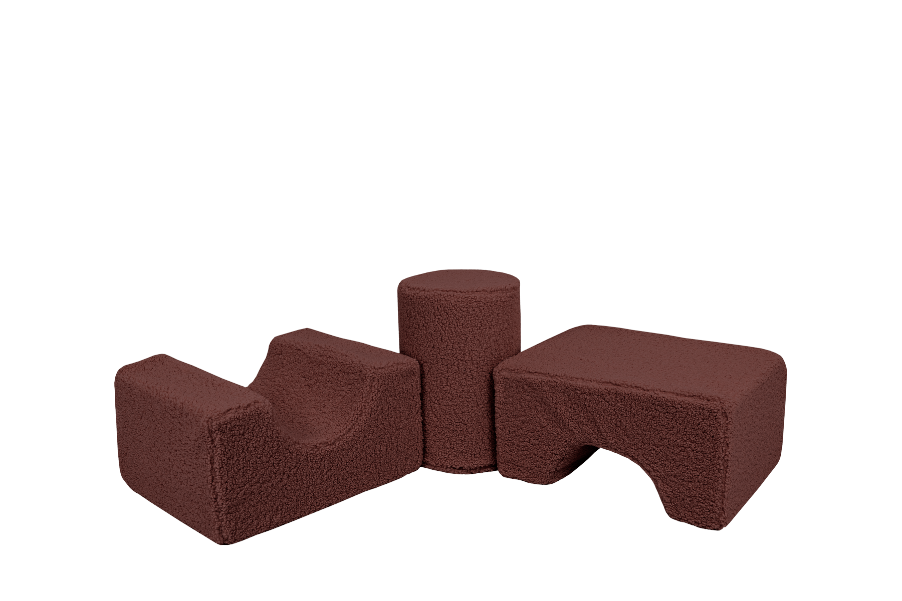 MeowBaby® Bearly Vormenset met 3 Elementen - Bruin-mercibeaucoupp.eu